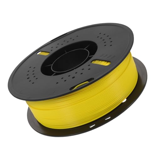 Filament PLA jaune fiable pour éviter les buse bouchées en impression