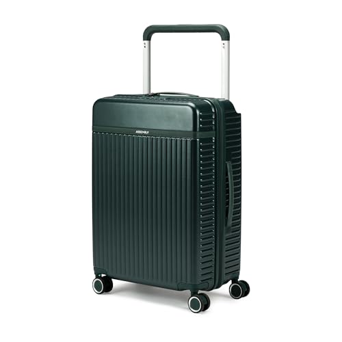THE ASSEMBLY Polycarbonate Hard-Sided Large Check-In Luggage - 28 Inches | Premium Wide Handle Trolley Bag With Tsa Lock & Packing Organisers- Rover, 75 Cm, Spinner, Green, Green (B0CV2DPQ1H) Amazon Price History, Amazon Price Tracker
