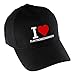 Produktbild Multifanshop® Baseballcap - I Love Elektromechaniker - schwarz - Cap Kappe Mütze Baseballkappe Schirmmütze Basecap