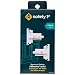 Safety 1st - Secure-to-Explore Adhesive Cabinet Locks Baby Proofing, Child Locks for Cabinets and Drawers (4 Locks), White
