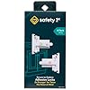 Safety 1st – Secure-to-Explore Adhesive Cabinet Locks Baby Proofing, Child Locks for Cabinets and Drawers (4 Locks), White