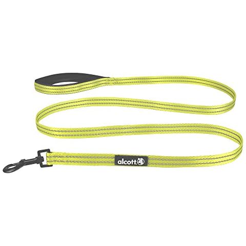 Alcott Adventure Neon-Yellow Dog Leash Cover
