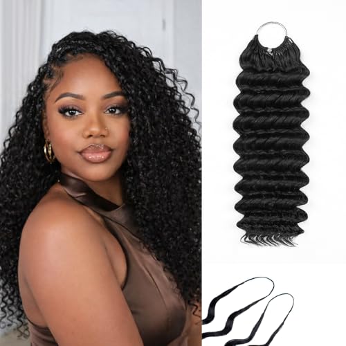 ASHINE Miracle Knots Crochet Human Hair Pre-Separated Feather Human Crochet