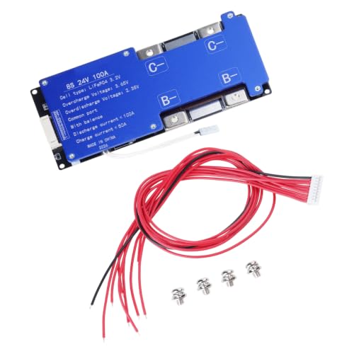 BMS 8S 100A fosfato de litio módulo de protección de batería con equilibrio
