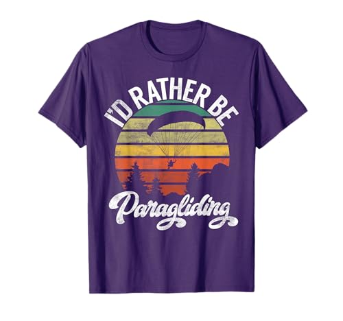 I would rather be Paragliding T-Shirt
