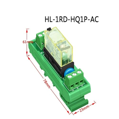 Module de relais d'entrée CA 110V évite l'encombrement sur rail DIN DPDT - 2