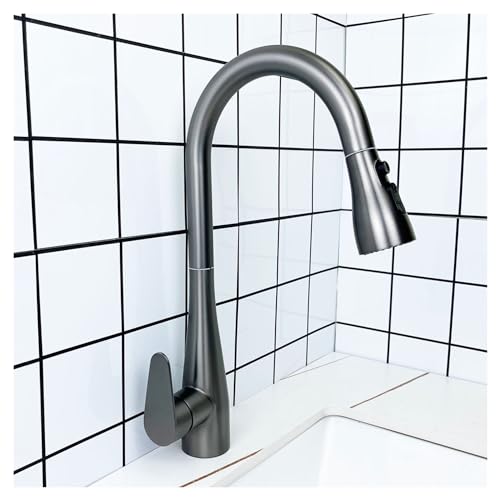 Grifo de cocina de acero inoxidable 304 con diseño telescópico de alta resistencia 4