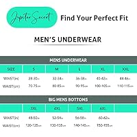 JupiterSecret Boxershorts Herren Baumwolle Unterhosen Männer Amarican Boxershorts 6er und 10er Packs, 6er Pack Blau, L – Ansicht 6
