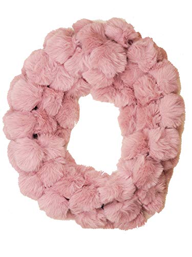 Women's Soft Ruffle Faux Fur Neck Warmer Collar Scarf