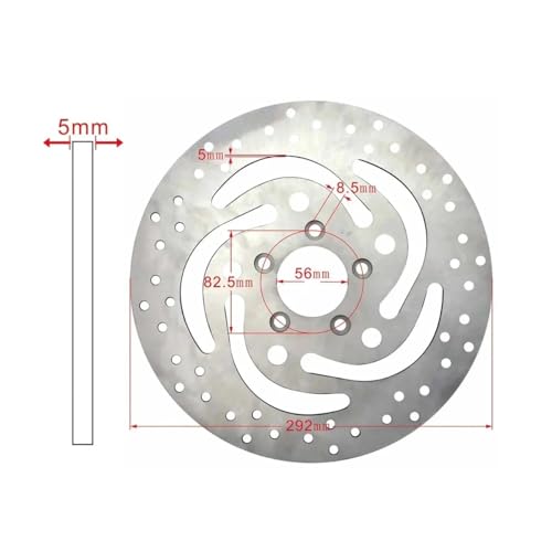 Disque de frein avant gauche 1450 | Remplacement direct Dyna Glide