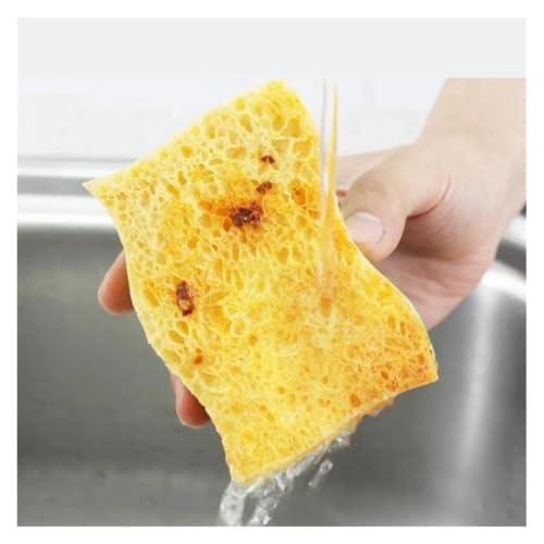 Esponja para platos con poder desengrasante, pack de 5 fregaplatos multiusos duraderos 4