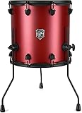 SJC Custom Drums Pathfinder Floor Tom - 14 inches x 14 inches, Firecracker Red, Sweetwater Exclusive