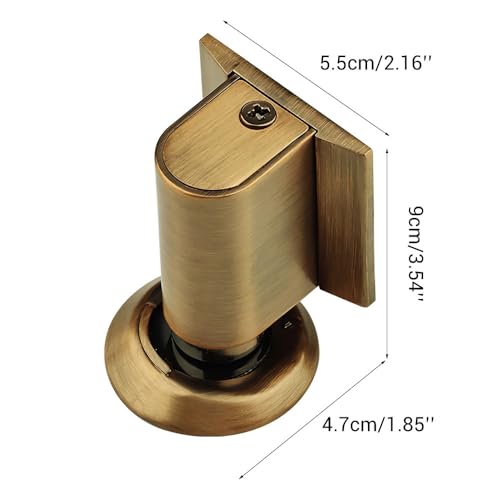 Butée de porte magnétique avec 2 méthodes d'installation invisibles au sol - 5
