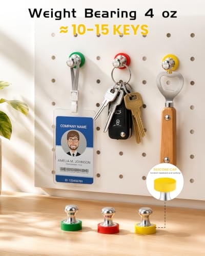 20Pcs Fridge Magnets,Strong Whiteboard Magnets - image 7