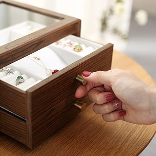 Boîte à bijoux en bois avec tiroir, le cadeau idéal pour amateurs de montres - 6