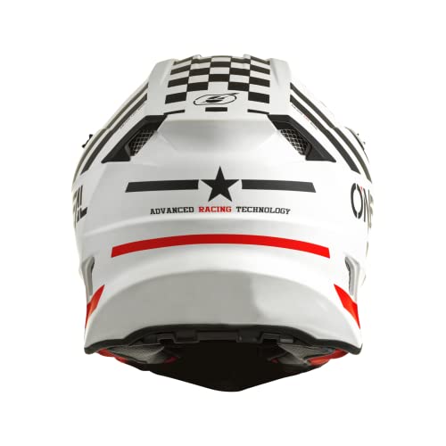 O'neal 5 Srs Helmet Squadron, White/Black Lg #TOP2