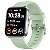 【100+ Modalità Sportive e Resistenza all'Acqua IP68】Ideale per gli appassionati di fitness: oltre 100 modalità sportive (corsa, ciclismo, calcio, ecc.) monitorano i passi, le calorie e la distanza. La resistenza all'acqua IP68 ne consente l'uso sotto la pioggia o durante le attività quotidiane. Tuttavia, non immergerti con l'orologio ed evita di indossarlo in acqua di mare o acqua calda.