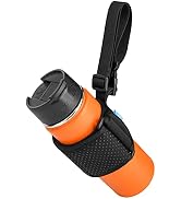 Xxerciz Water Bottle Carrier Holder with Adjustable Shoulder Strap Universal Bottle Sling for Wal...