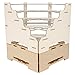 The Broken Token Modular Paint Rack - 90° Wedge Riser for Modular Paint Racks - Customize Your Setup, Reach Your Bottles, Brushes and Pots with Easy Organization & Access