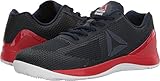 Reebok Men's Crossfit Nano 7.0 Cross-Trainer Shoe, Collegiate Navy/Primal Red/White/Black, 12 M US