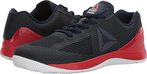 Reebok Men's Crossfit Nano 7.0 Cross-Trainer Shoe, Collegiate Navy/Primal Red/White/Black, 10 M US