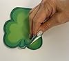 SHAPES ETC. Shamrock Large Notepad, 5" x 5", 50 Sheets - Kids' Irish Crafts and St. Patrick's Day School Craft Projects #2