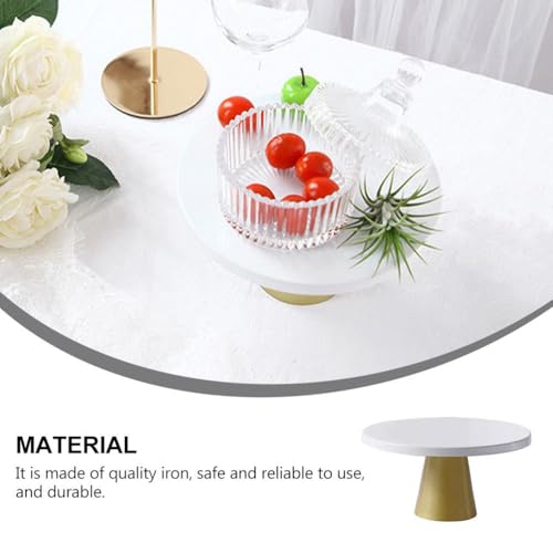 Miniatura 6 de Ciyodo Mesa De Postres Dorada Para Bodas Estilo Nórdico Soporte Para Tartas Y Dulces Expositor Compacto De Hierro Para Postres Y Aperitivos