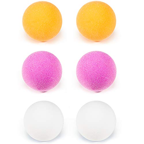 Foosball Balls for Foosball Tables, Official Classic Balls, Table Soccer Balls (Multicolor)