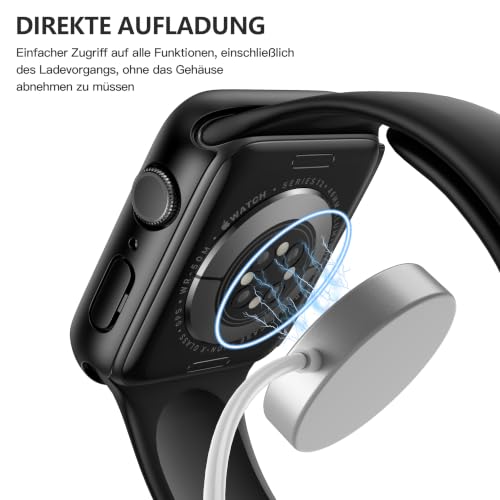 Misxi Schutzhülle mit Displayschutz für 46mm Apple Watch Series 12 – Ansicht 4