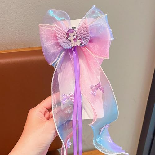 �q���̖���̃|�j�[�T�C�h�_�b�N�r���w�A�s�����̎q�̖��惁�b�V���J���[�y�A�N���b�v(4# Purple mesh pony (entering one))