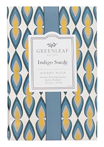 グリーンリーフ(GREENLEAF) フレッシュセンツL (インディゴスウェード) サシェ 香り袋 芳香剤 ルームフレグランス