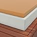 Soft Sleeper 5.5 Full / Double Size 3 Inch Thick, 100% Visco Elastic Memory Foam Mattress Pad, Bed Topper, Overlay Made From 100% Visco Elastic Temperature Sensitive Memory Foam