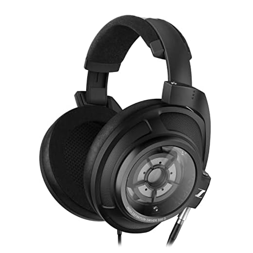 Sennheiser HD 820 Over-the-Ear Audiophile Reference Headphones - Ring Radiator Drivers (Black) (Renewed)