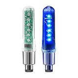 Ventilschaft-Lichter für Fahrräder, 2 Stück, Vibrationssensor