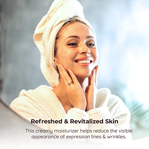 Collagen Cream For Face - Lightweight Firming Face Cream For Fine Lines & Wrinkles - Hydrating Collagen Solution Formula With Sunflower Seed & Avocado Oils For All Skin Types - Invaincu #TOP4