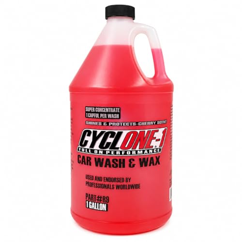 Cyclone-1 Full-On Car Wash and Wax Concentrate (1 Gallon)