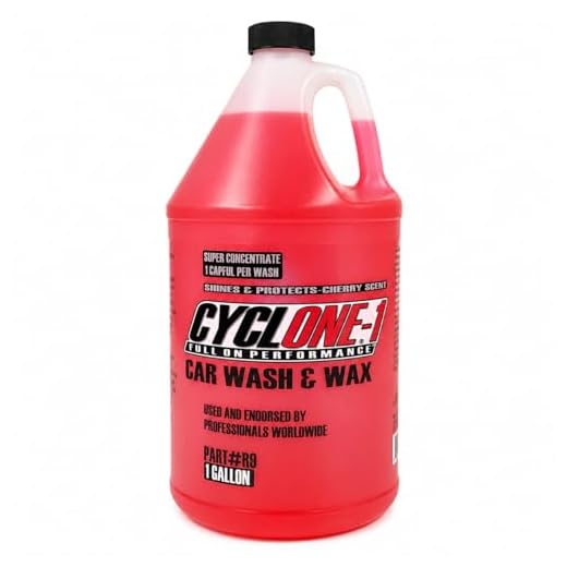 Cyclone-1 High Foam Car Wash and Wax