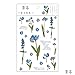Produktbild Mdsfe Natural Leaf Flower Series Tagebuchdekoration Translucent Sticker Scrapbook Aufkleber Label Diary Stationery Album - 9