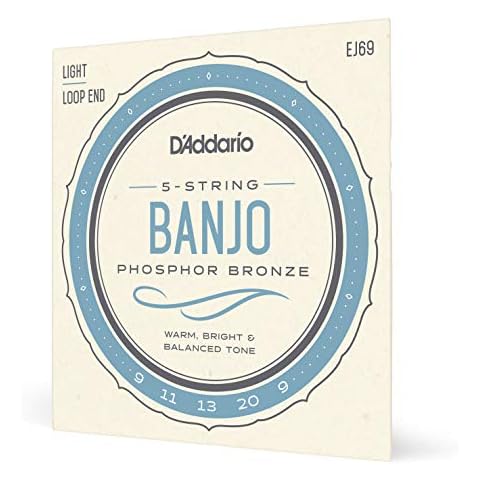 D'Addario EJ69 5-String Banjo Strings Cover