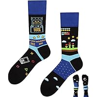 Todo Colours - Calcetines divertidos, multicolores, curiosos,
