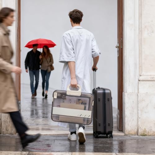 Bolsa de documentos impermeable A4 contra manchas y roturas de archivos 3