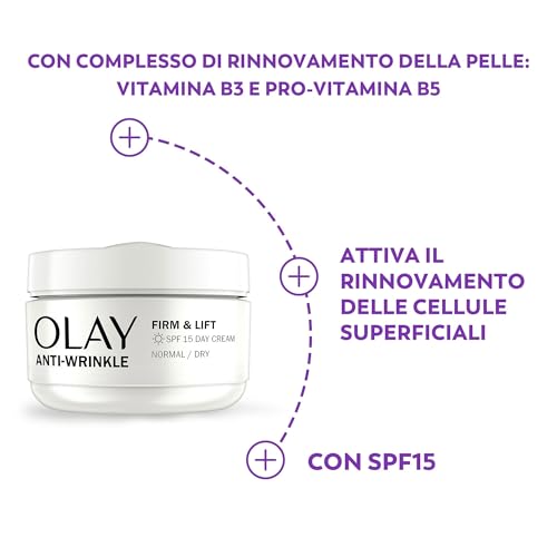 Olay AntiRughe Tonifica & Rassoda Set Regalo: Crema Giorno 50ml + Crema Notte 50ml + Siero 2in1 50ml - 4