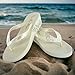 Royal Blue & White High Heel Ivory or White Wedge Marriage Wedding Flip Flops for the Bride Shoes, Custom Handmade