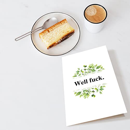 Funny Well Fuck Card, Sympathy Card For Breakups, Loss Pet, Loss Job, Bad Day, Farewell, Condolence Card, Get Well Soon Card #TOP3
