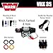 WARN VRX 35 Powersport Winch – 3,500 lb Pulling Capacity, Steel Rope, Sealed Motor, All-Metal Gear Train, Waterproof IP68 Design for ATV/UTV Recovery, Trail Riding & Utility Work