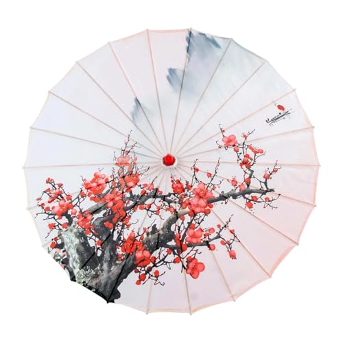 Sombrillas chinas de seda para regalo de cumpleaños y bodas temáticas