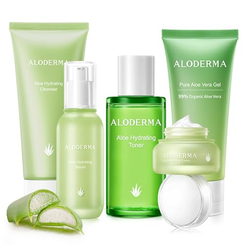 Aloderma Signature Aloe Hydrating Set 5-Piece Set