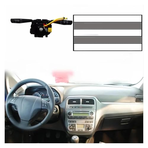 Commande direction Fiat Grande Punto Evo commutateur combiné volant