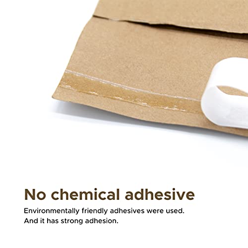 Ecoand Kraft Honeycomb Padded Mailers, 7.2 X 9.6 ", Thick Envelopes For Shipping And Packing, Premium Recycled Paper, Tamper Resistant Self-Sealing Top, 10 Pack (7.2 X 9.6 ") #TOP3