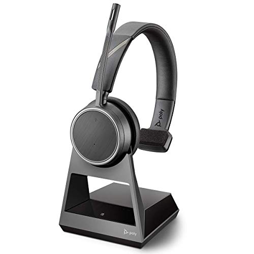 Plantronics Voyager 4210 UC Series Bluetooth Wireless Headset, Black (211317-101) (Renewed)